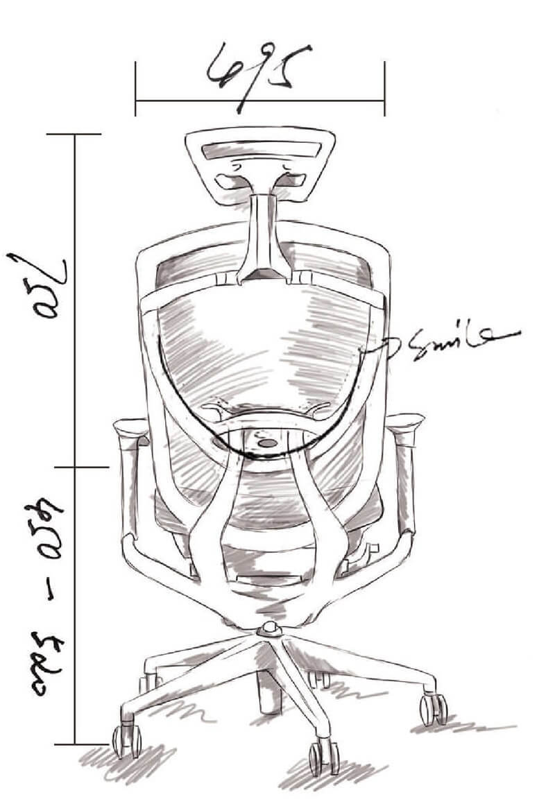 iFit chair sketch